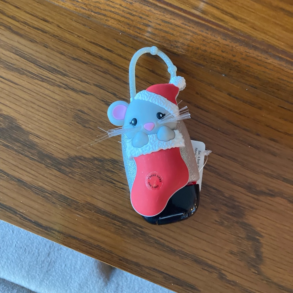 Bath And Body Works Christmas Mouse Pocketbac Holder
